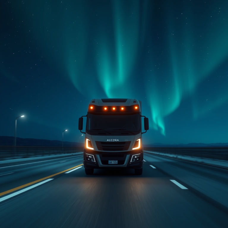 Aurora’s driverless trucks can now travel farther distances faster than human drivers