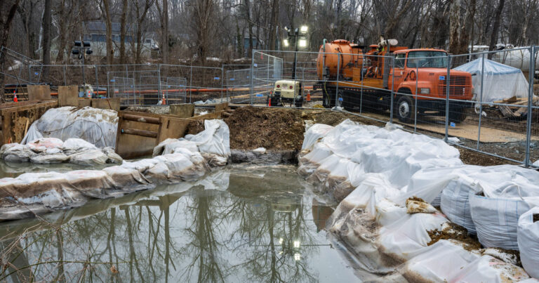 Potomac sewage spills onto the national stage with political finger-pointing